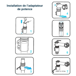 Satori Adaptateur De Potence Head Up 4 Noir Dia.28,6 Mm / 117 Mm -Pas Cher Cyclo Forte Magasin adaptateur de potence head up 4 noir dia286 mm 117 mm 2