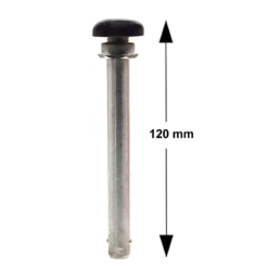 Funecobikes Axe Roue Fauteuil Roulant Inox Gros Boulon D.12,7 Mm -Pas Cher Cyclo Forte Magasin axe roue fauteuil roulant inox gros boulon d127 mm 5