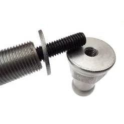 Remorques Vélo Extrawheel Monoroue, Axes Et Boulons Axe Traversant 12 Mm Pour Remorque Vélo Extrawheel -Pas Cher Cyclo Forte Magasin axe traversant 12mm pour remorque velo extrawheel 4