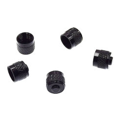 Maxxus Bouchon Aluminium Noir Pour Valve Schrader - Par 5 -Pas Cher Cyclo Forte Magasin bouchon aluminium noir pour valve schrader par 5 1