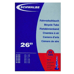 Chambre à Air Valve Presta Pour Vélo 26 X 1.00 - 1.50 Schwalbe -Pas Cher Cyclo Forte Magasin chambre a air valve presta pour velo 26 x 100 150 schwalbe 2