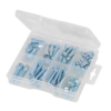 Fixman Coffret De 75 Vis Et écrous De Fixation à Usage Universel -Pas Cher Cyclo Forte Magasin coffret de 75 vis et ecrous de fixation a usage universel