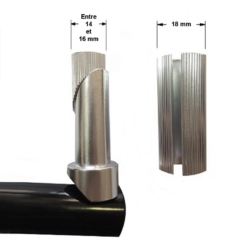 Messingschlager Cornes Pour Guidon De Vélo - La Paire -Pas Cher Cyclo Forte Magasin cornes pour guidon de velo la paire 3