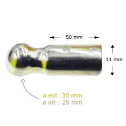 Funecobikes Cuillère Pour Bras De Remorque De Vélo -Pas Cher Cyclo Forte Magasin cuillere pour bras de remorque de velo 2