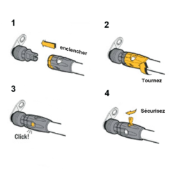 Fixation Weber Sur Axe Pour Remorque De Vélo -Pas Cher Cyclo Forte Magasin fixation weber sur axe pour remorque de velo 1