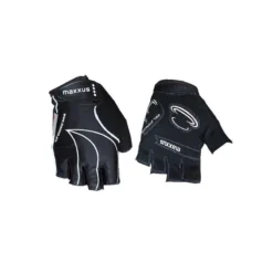 Maxxus Gants Cycliste Noir Lycra Gel