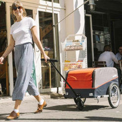 Kit Charrette Manuelle Pour Remorque Vélo Cargo Croozer -Pas Cher Cyclo Forte Magasin kit charrette manuelle pour remorque velo cargo croozer 4