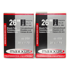 Maxxus Lot De 2 Chambres à Air Valve Presta 26x1.75 - 44-559