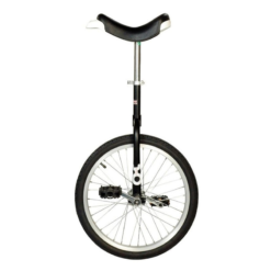 Qu-ax Monocycle OnlyOne 20" Noir Avec Jante En Alu, Manivelles 114 Mm