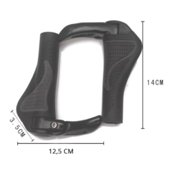 Funecobikes Poignées De Vélo Ergonomiques Avec Cornes EasyFlex