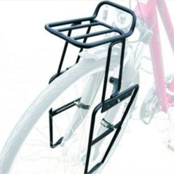 Point Porte-Bagage Avant Alu Noir - Fixation Pour Sacoches + Porte-bagage -Pas Cher Cyclo Forte Magasin porte bagage avant alu noir fixation pour sacoches porte bagage 2