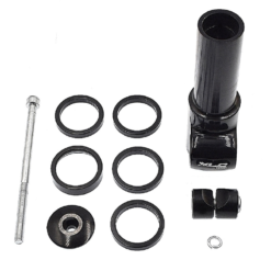 Rehausseur Potence A-Head XLC 1 1/8" Noir -Pas Cher Cyclo Forte Magasin rehausseur potence a head xlc 1 1 8 noir 3