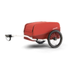 Croozer Remorque De Transport Cargo Kalle Lava Red Capacité 92 L -Pas Cher Cyclo Forte Magasin remorque croozer cargo 16 2018 campfire red timon lat attel bache