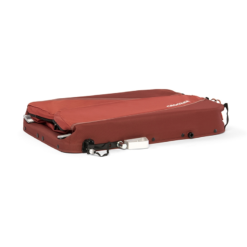 Croozer Remorque De Transport Cargo Kalle Lava Red Capacité 92 L -Pas Cher Cyclo Forte Magasin remorque croozer cargo 16 2018 campfire red timon lat attel bache 4