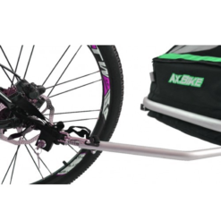 Remorque Enfant Pour Vélo 2 Places Pliable 1-step Ax.Bike -Pas Cher Cyclo Forte Magasin remorque enfant pour velo 2 places pliable 1 step axbike 4