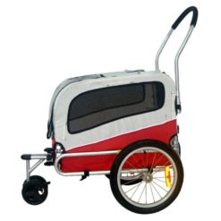 Maxxus Remorque/poussette Aluminium Avec Système Pliant Pour Chien -Pas Cher Cyclo Forte Magasin remorque poussette aluminium avec systeme pliant pour chien 4