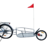 M-Wave Remorque Une Roue Pour Vélo -Pas Cher Cyclo Forte Magasin remorque une roue pour velo