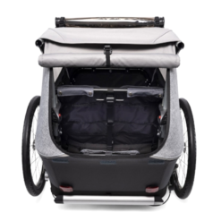 Remorque Vélo 2 Enfants Avec Suspension Kid Keeke 2 Croozer -Pas Cher Cyclo Forte Magasin remorque velo 2 enfants avec suspension kid keeke 2 croozer 3