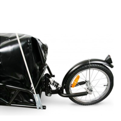 Vélo Original Remorque Vélo Mono Roue Avec Amortisseur -Pas Cher Cyclo Forte Magasin remorque velo mono roue avec amortisseur 4