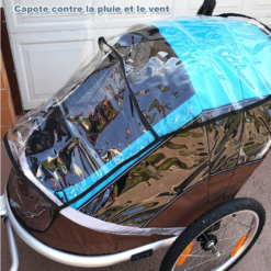 Remorque Vélo Pliable Pour 2 Enfants Maxxus -Pas Cher Cyclo Forte Magasin remorque velo pliable pour 2 enfants maxxus 2