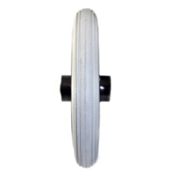 Greentyre Roue Complète LEON Gris 200x32 - 8x1 1/4 -Pas Cher Cyclo Forte Magasin roue complete leon gris 200x32 8x1 1 4 2