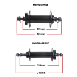 Vélo Original Roues Complètes Avec Jantes Et Fonds De Jante Pour Fatbike -Pas Cher Cyclo Forte Magasin roues completes avec jantes et fonds de jante pour fatbike 1 5