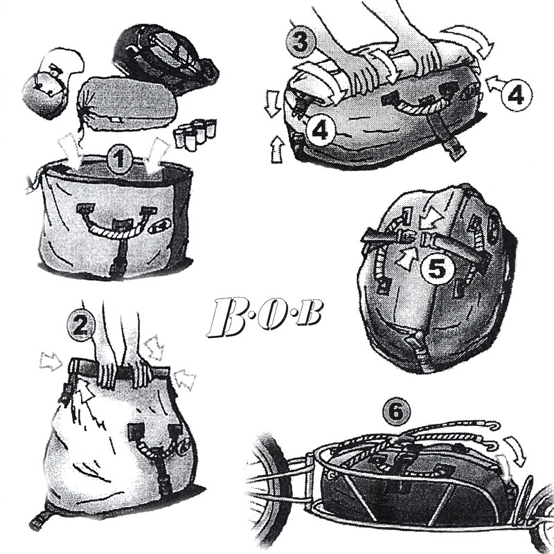 B.O.B Sac De Protection Imperméable Bob Yak / Ibex 90 Litres 4 B.O.B Sac De Protection Imperméable Bob Yak / Ibex 90 Litres – Image 2