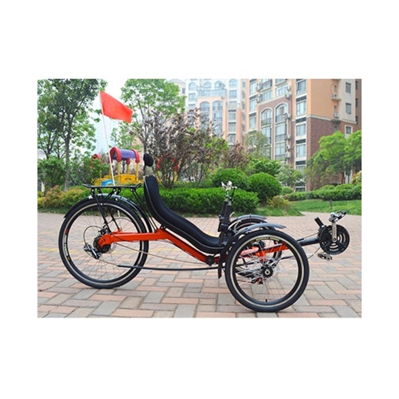 Funecobikes Tricycle Couché 24 Vitesses Pour Adulte 6 Funecobikes Tricycle Couché 24 Vitesses Pour Adulte – Image 4