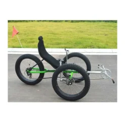 Funecobikes Tricycle Couché FAT Trike Avec Cadre Pliable -Pas Cher Cyclo Forte Magasin tricycle couche fat trike avec cadre pliable 2