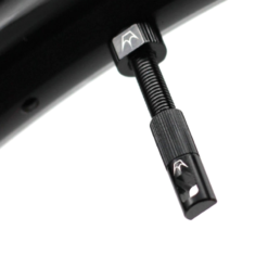 Peaty's Valves Tubeless CNC 60 Mm Noir