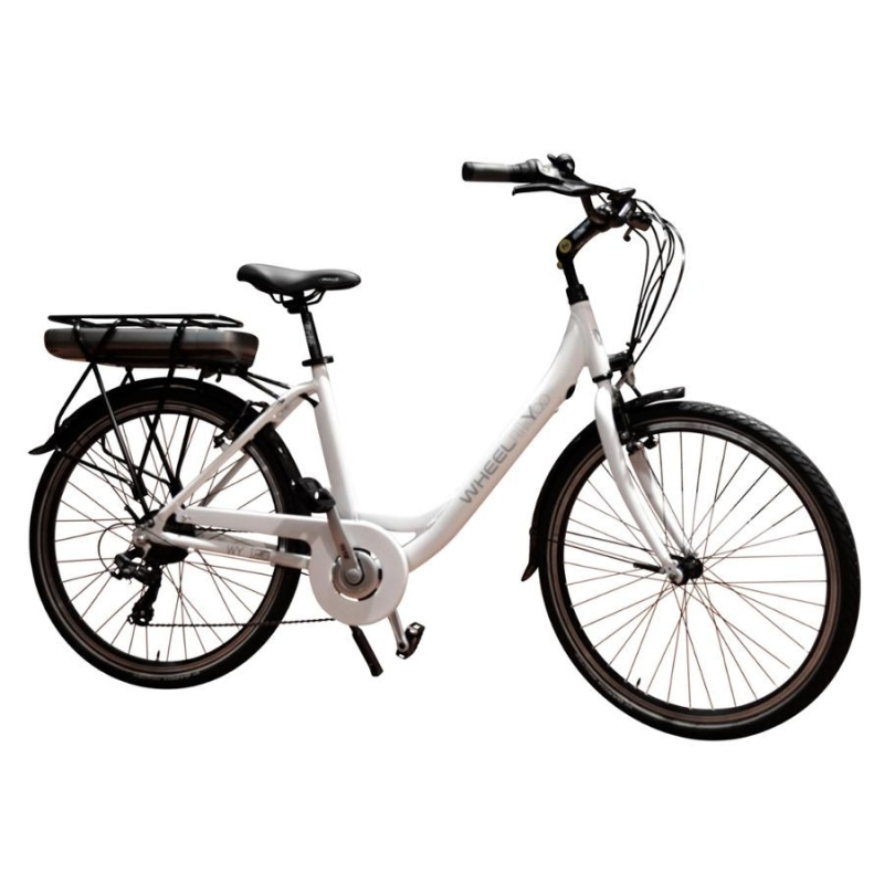 Vélo électrique WHEELYOO WY 120 Moteur Arrière BLANC 300W 4 Vélo électrique WHEELYOO WY 120 Moteur Arrière BLANC 300W – Image 2